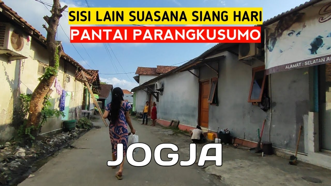 𝗝𝗢𝗚𝗝𝗔❗Beginilah suasana sekitar kawasan alun-alun parangkusumo disaat siang hari.