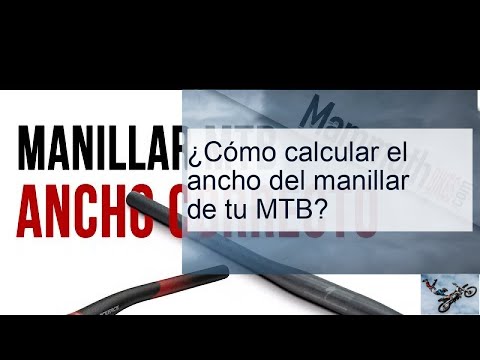 Cómo calcular el ancho correcto del manillar de MTB 