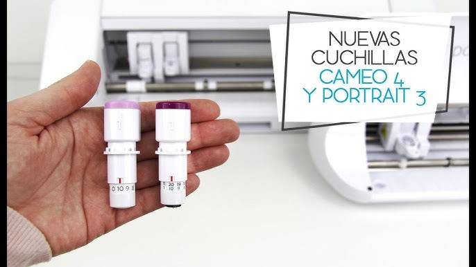 Soluciones Centroamérica - Cuchilla rotatoria para Silhouette Cameo 4. 😎  Indicada para cortar tejidos y telas sin necesidad de estabilizador.  Compatible con telas de algodón, fieltro, cuerina y lana. Precio  $34.99+IVA.💥💥💥 Solicita