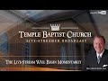 Wednesday Evening Meeting of The Temple Baptist Church with American Sign Language