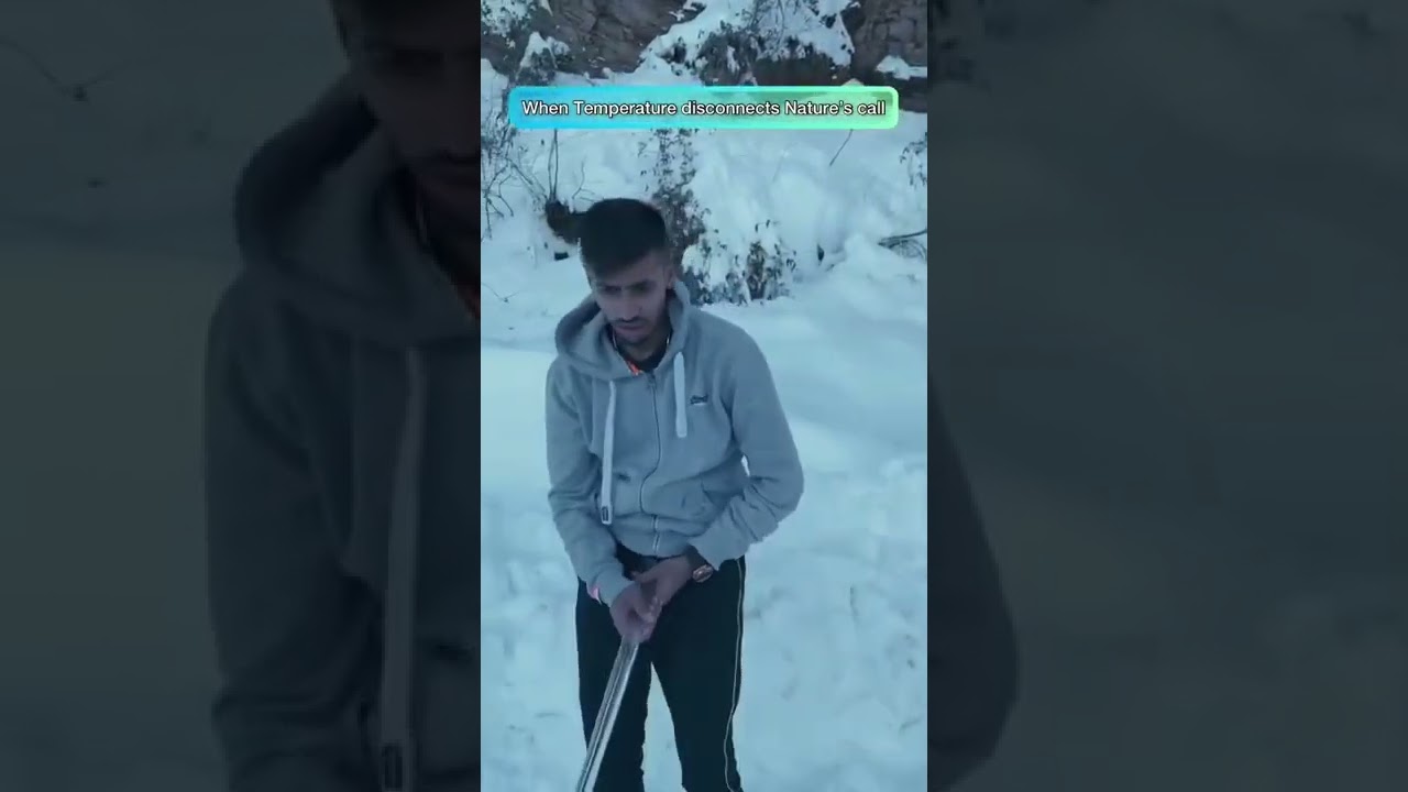 When u pee in Antarctica 