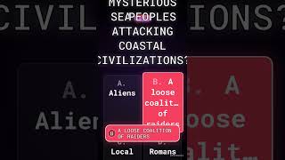 Who were the Sea Peoples? Bronze Age Mystery