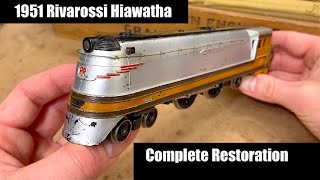 Restoring a 1951 Rivarossi Hiawatha Steam Locomotive