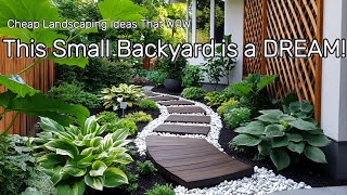 Small Backyard Oasis 2025: Budget-Friendly Landscaping with Natural Elements