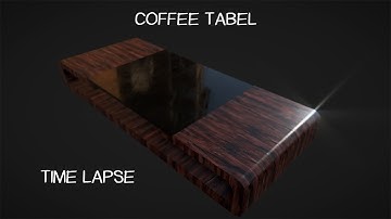 Coffee Table Speed Model - Maya LT Quixel Suite