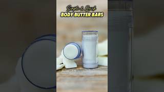 This is the BEST 2-Ingredient Body Butter Bar Recipe - Quick & Easy!