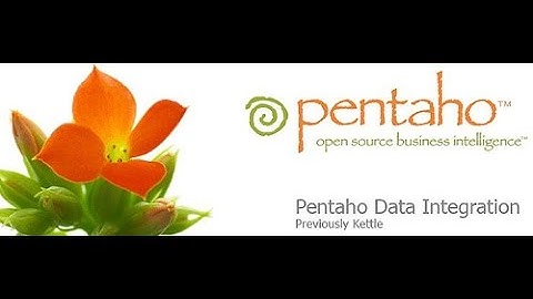 Pentaho data integration tool (Kettle)
