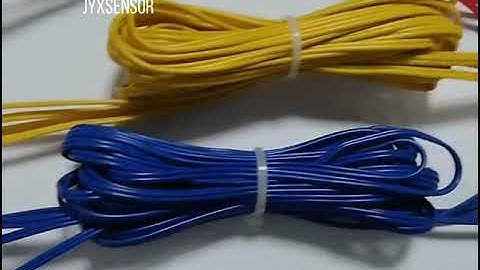 Smart Power Sensor NTC Thermistor Temperature Sensor Four Colors Wire PVC Cable End Tinned Steel Cap