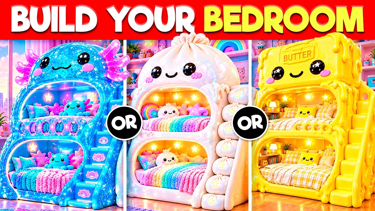 Build Your DREAM Bedroom 😍🛏️✨