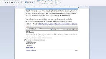 Set up Proxy.sh CGIProxy VPN for Android