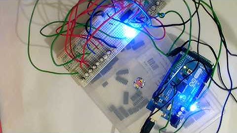 Demonstration of the Working of 74165 using Arduino Mega and Press Button Switches