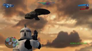 Clone Army Takes Back Bespin Platforms - STAR WARS BATTLEFRONT CLASSIC