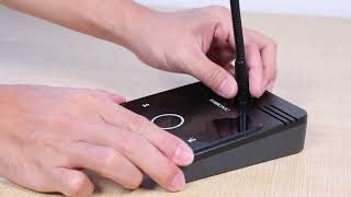 Full Digital Wired Basic Discussion Chairman/Delegate Unit VIS-DEC-T/VIS-DED-T