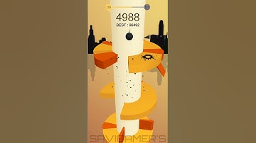 Helix jump (lvl 116) | mini games #shorts #Androidgames #iOSgames