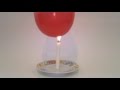 Experiência de Física sobre Termodinâmica - O Balão que não estoura
