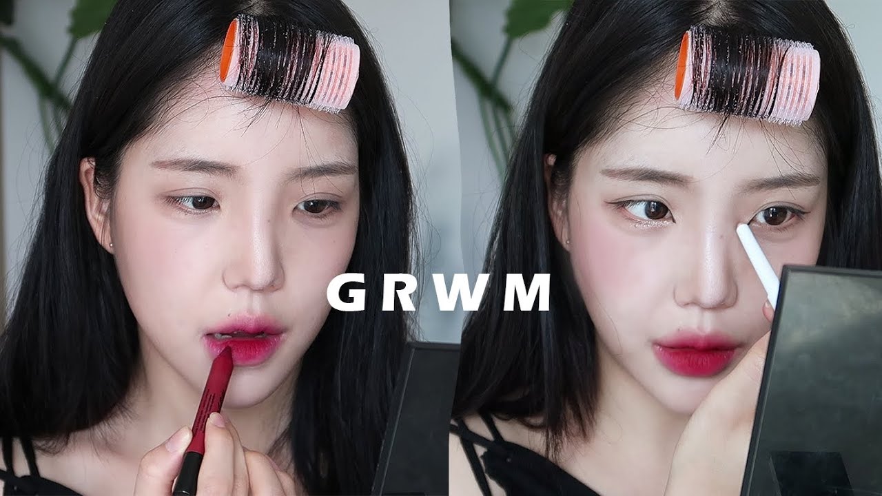 요청많던 메이크업💜쿨톤존예템+마지막까지 꼭 보기ㅋㅋ Get ready with me- [쩡유]