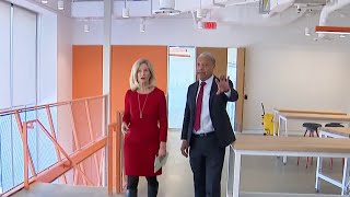 Celebrity Virginia Tech Innovation Campus more like tech company than academic building | NBC4 Washington Profile