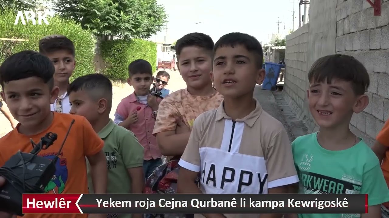 #أربيل.. أول أيام عيد الأضحى المبارك في مخيم #كوركوسك للاجئين الكورد