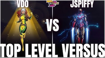 Marvel Vs Capcom 2 - VDO Vs jSpiffy - TOP LEVEL!! 🔥🔥