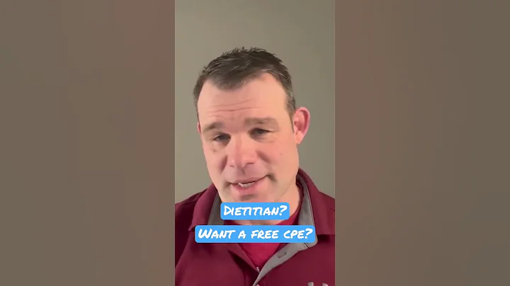 Dietitian CEU for free. #dietitian #continuingeducation #rd