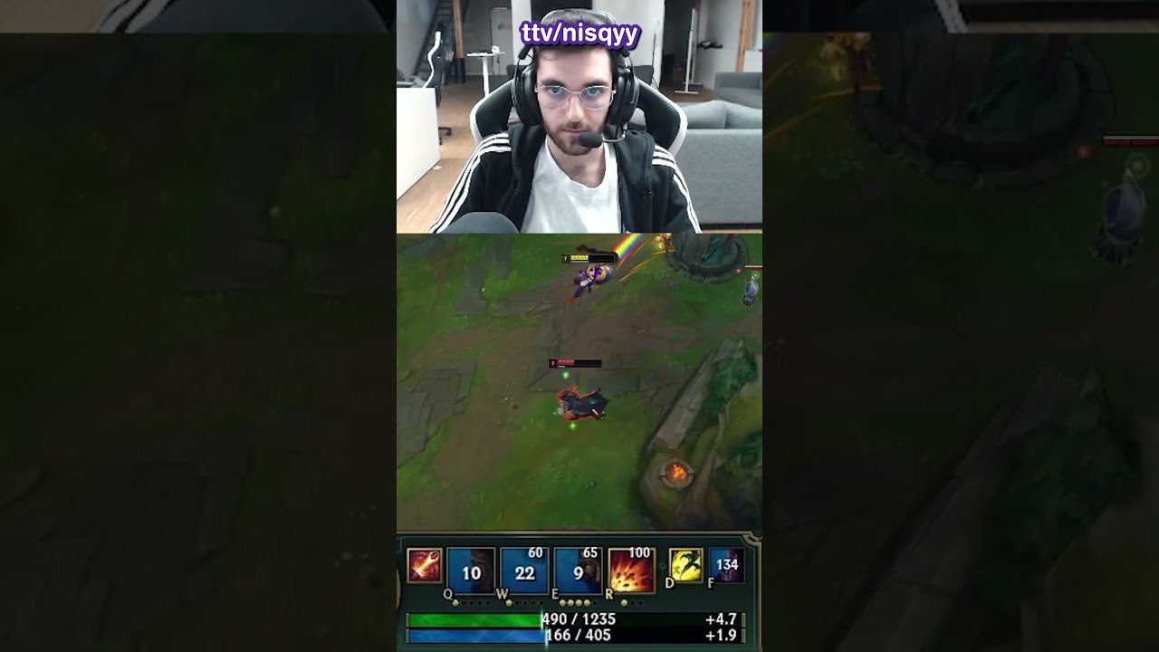 1v2 epic avec ma Tristana 