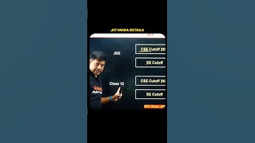 JIIT Noida Details 🎓💻#harshsir #VED #JIITNoida #EngineeringCollege #EducationUpdate #Trending