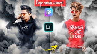 Dope And Dark Smoke - Photo Editing In Picsart Step By Step In Hindi - Lightworld Pictures