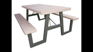 Lifetime 60030 6-Foot Folding Picnic Table (W-Frame)