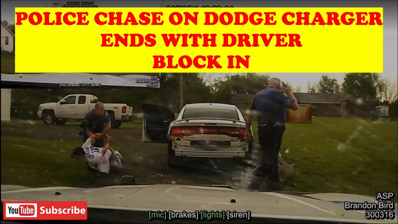 ARKANSAS STATE POLICE CHASE | Police On Dodge Charger Ends With Driver ...