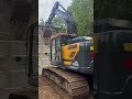 Excavator dirt shuffle when one machine don’t reach.