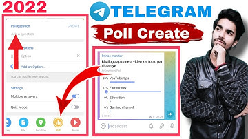 How to create Quiz Poll on Telegram | Telegram channel voting Poll Kaise Banaye  | Telegram hindi