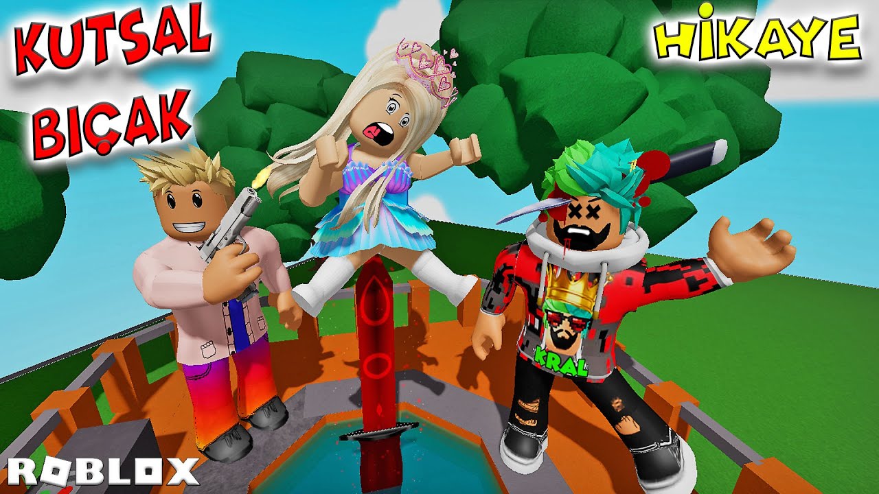 🔪 KUTSAL BIÇAK HİKAYESİ 😂 | ROBLOX MURDER MYSTERY 💚💗