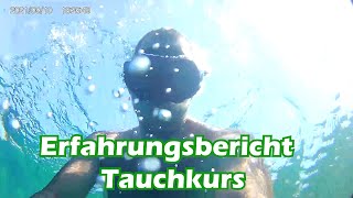 Zum ersten mal Unterwasser atmen // Erfahrungsbericht