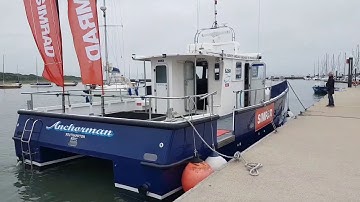 Simrad chartplotter in action 2017