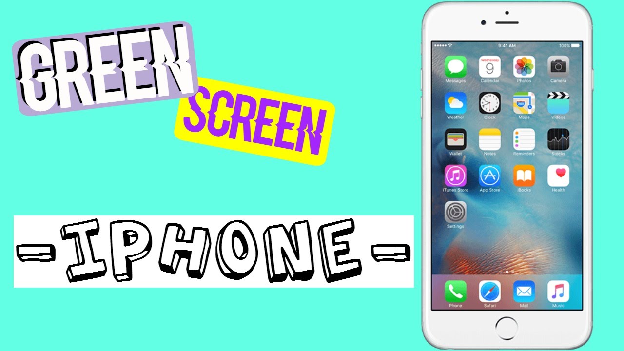 GREEN SCREEN IPHONE 2 YouTube