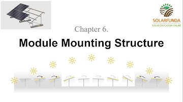 Solar Module Mounting Structure | Chapter 6 | SolarFunda