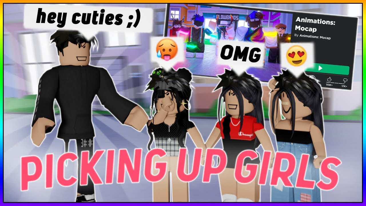 I tried picking up girls in ROBLOX as a slender. 