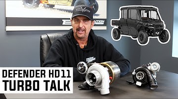 TURBO TALK: Can-Am Defender HD11 & HD10 Turbo Systems