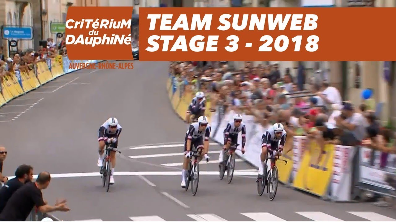 Team Sunweb - Stage 3 (Pont-de-Vaux / Louhans-Châteaurenaud) - Critérium du Dauphiné 2018