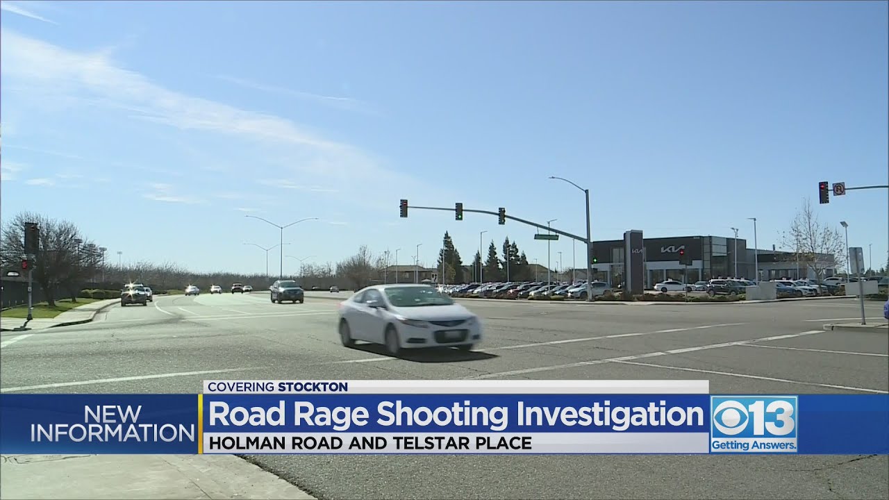 Road rage shooting investigation underway in Stockton - YouTube
