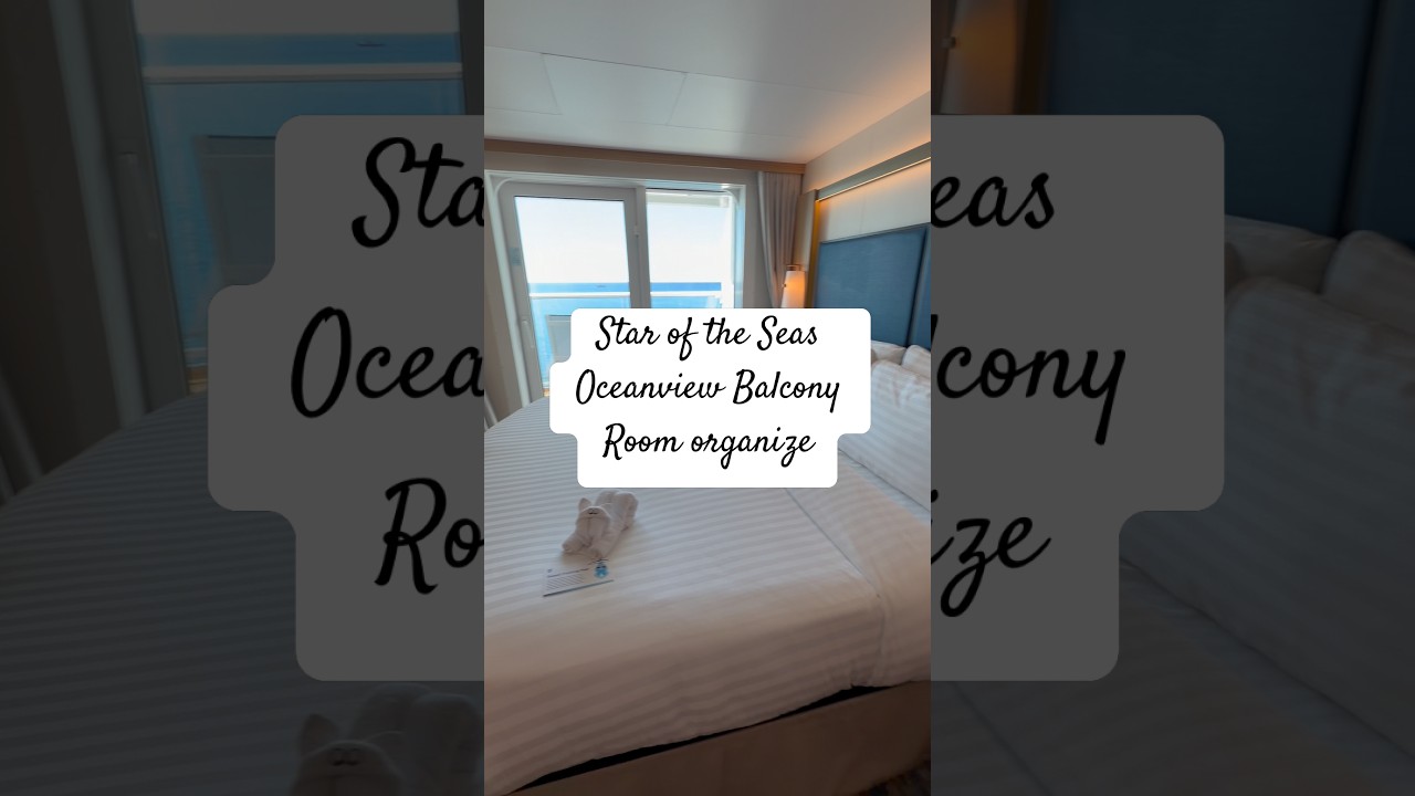 Star of the seas balcony room tour!👀