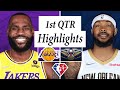 Los Angeles Lakers Vs New Orleans Pelicans Full Highlights 1st QTR 2021 22 NBA Season