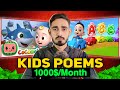 How to Create Animated Kids Rhymes using AI, Youtube Automation with AI