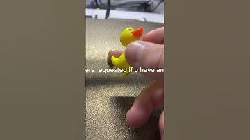 Printing a duck for my subscriber