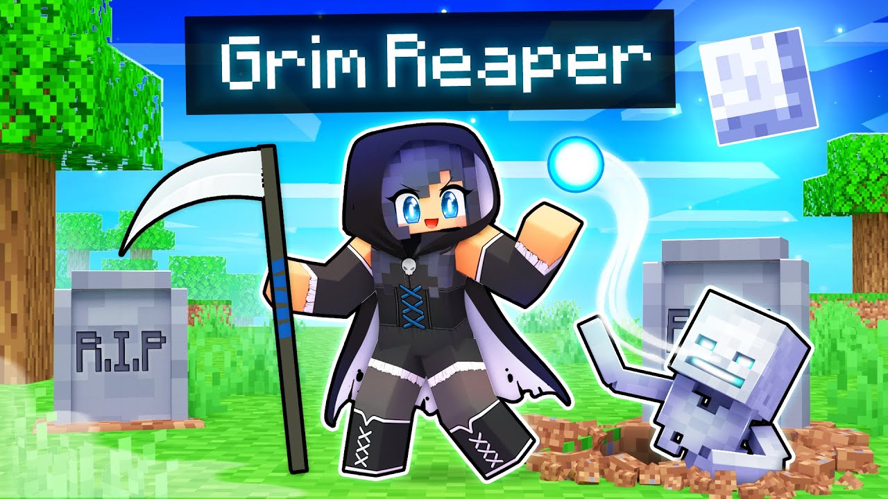 Using The GRIM REAPER Mod In Minecraft! YouTube