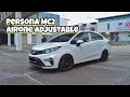 Proton Persona MC2 pasang &amp; setup Adjustable Airone