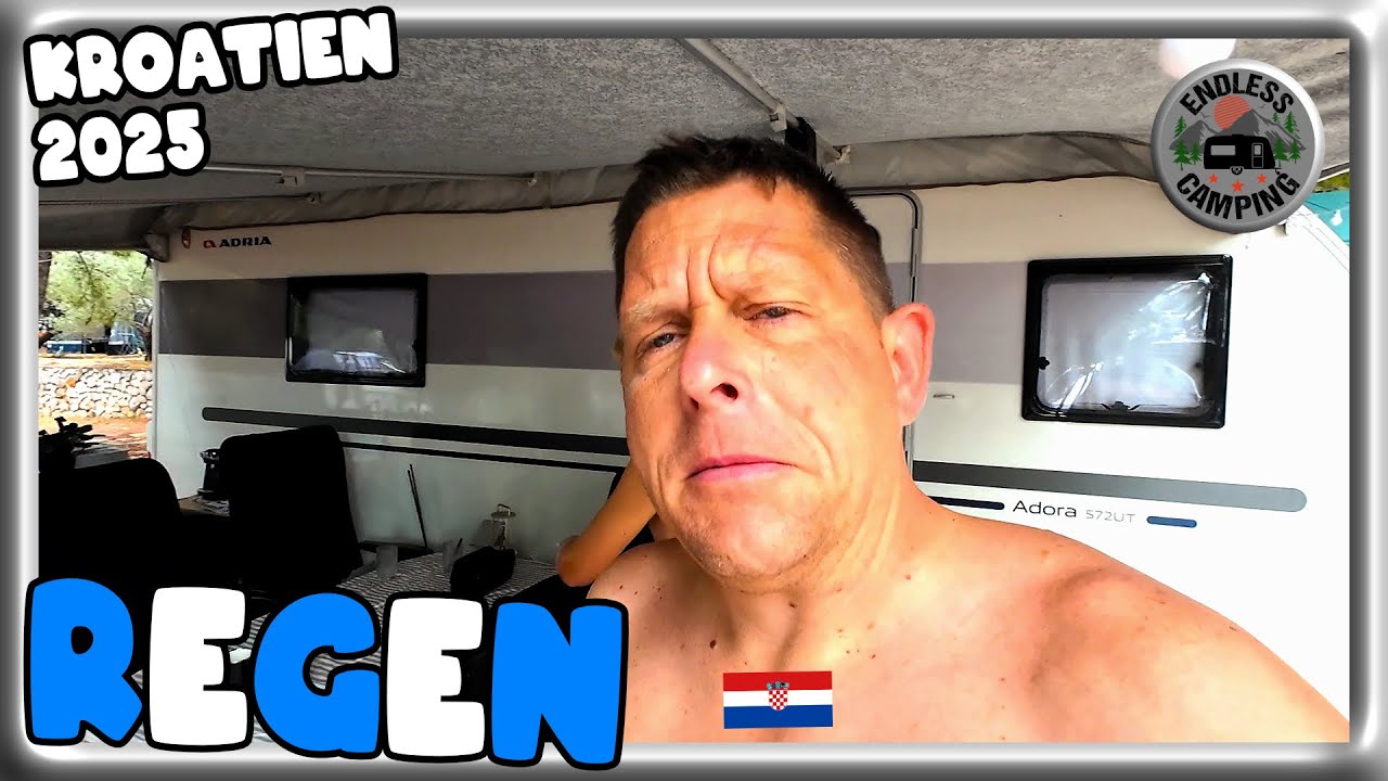 🌄 Kroatien 2025 🌅 - Regenwetter - Camping Sommer Urlaub - Sibenik