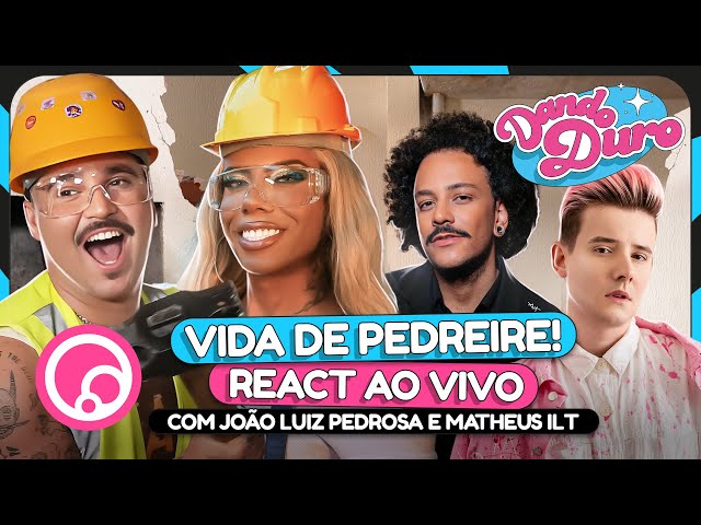 GAYS NA OBRA + REACT AO VIVO com João Luiz Pedrosa e Matheus Ilt | Dando Duro na DiaTV class=