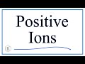 Ions and Their Charges