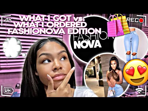 WHAT I GOT VS WHAT I ORDERED (FASHIONNOVA EDITION) pt. 2